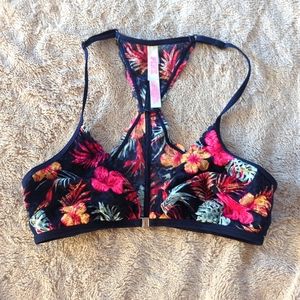 Victoria's Secret Pink Lace Racer Back Bralette Bralet